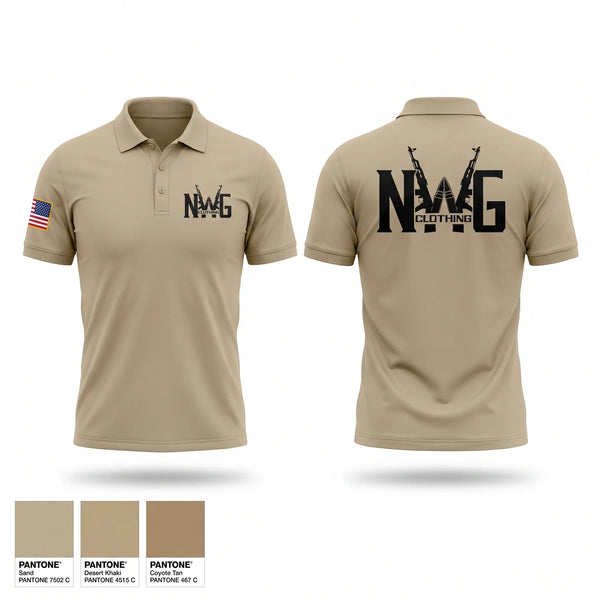 Short Sleeve Performance Polo, 4th brigade, Army, Teamtime, Team time, sublimation, custom sports apparel, team uniforms, spirit wear, spiritwear, sports uniforms, custom shirts, team store, custom team store, fundraiser sports, apparel fundraiser