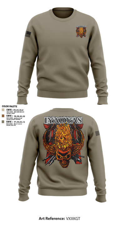 Aviation ordnance 24365725 Crew Neck Sweatshirt - 3
