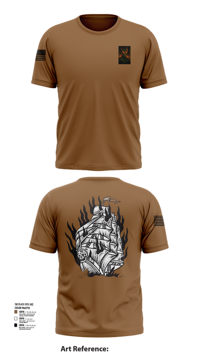 Border patrol 16700191 Short Sleeve Performance Shirt - 101