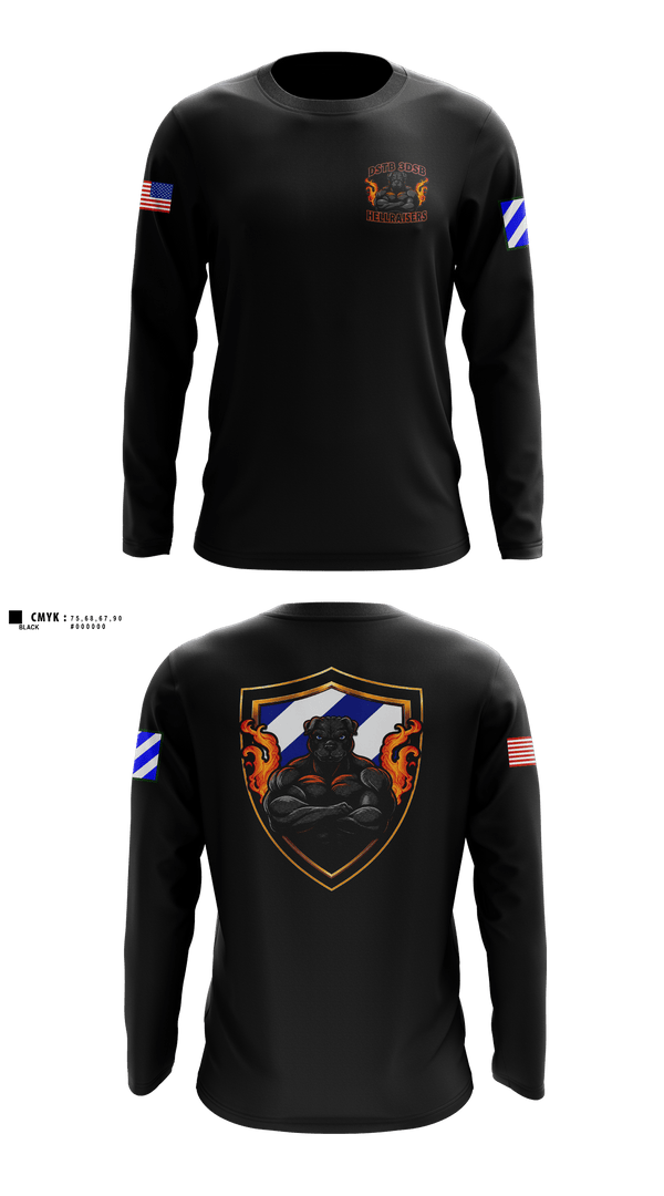 Long Sleeve Performance Shirt, DSTB, 3DSB, Army, Teamtime, Team time, sublimation, custom sports apparel, team uniforms, spirit wear, spiritwear, sports uniforms, custom shirts, team store, custom team store, fundraiser sports, apparel fundraiser