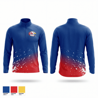 Quarter Zip Jacket, Parma Flyers, Ice Hockey, Teamtime, Team time, sublimation, custom sports apparel, team uniforms, spirit wear, spiritwear, sports uniforms, custom shirts, team store, custom team store, fundraiser sports, apparel fundraiser