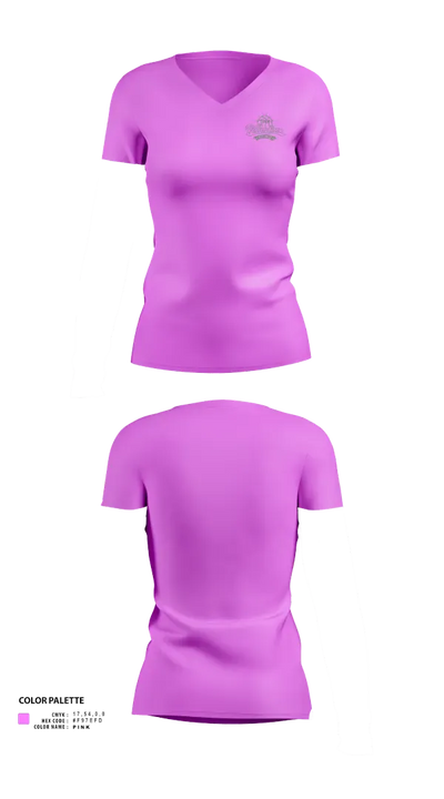 Team Redemption 14188954 Women's Short Sleeve V-neck Shirt - 22