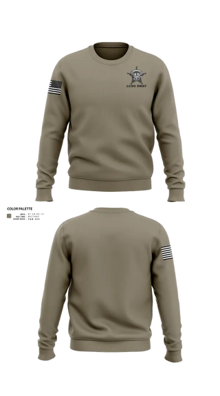 Crew Neck Sweatshirt, Lorain county sheriff swat, , Teamtime, Team time, sublimation, custom sports apparel, team uniforms, spirit wear, spiritwear, sports uniforms, custom shirts, team store, custom team store, fundraiser sports, apparel fundraiser