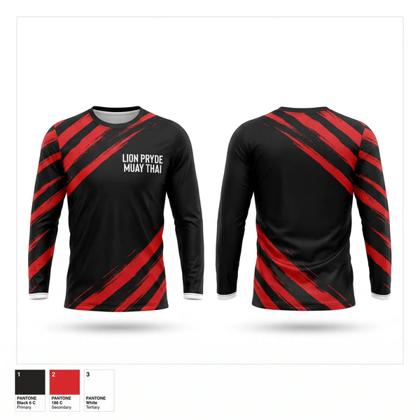 Long Sleeve Performance Shirt, Lion Pryde Muay thai, , Teamtime, Team time, sublimation, custom sports apparel, team uniforms, spirit wear, spiritwear, sports uniforms, custom shirts, team store, custom team store, fundraiser sports, apparel fundraiser