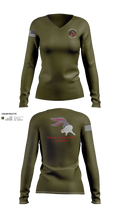 H Co, 2-325TH AIR 41315861 Women's Long Sleeve V-neck Shirt - 22