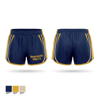 Womens Shorts, Newcastle Villa FC, Men's Soccer, Teamtime, Team time, sublimation, custom sports apparel, team uniforms, spirit wear, spiritwear, sports uniforms, custom shirts, team store, custom team store, fundraiser sports, apparel fundraiser