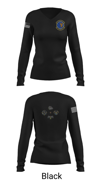 49 LRS 45373346 Women's Long Sleeve V-neck Shirt - 37