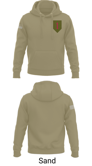 Hoodie, 1st Infantry Division, Army, Teamtime, Team time, sublimation, custom sports apparel, team uniforms, spirit wear, spiritwear, sports uniforms, custom shirts, team store, custom team store, fundraiser sports, apparel fundraiser