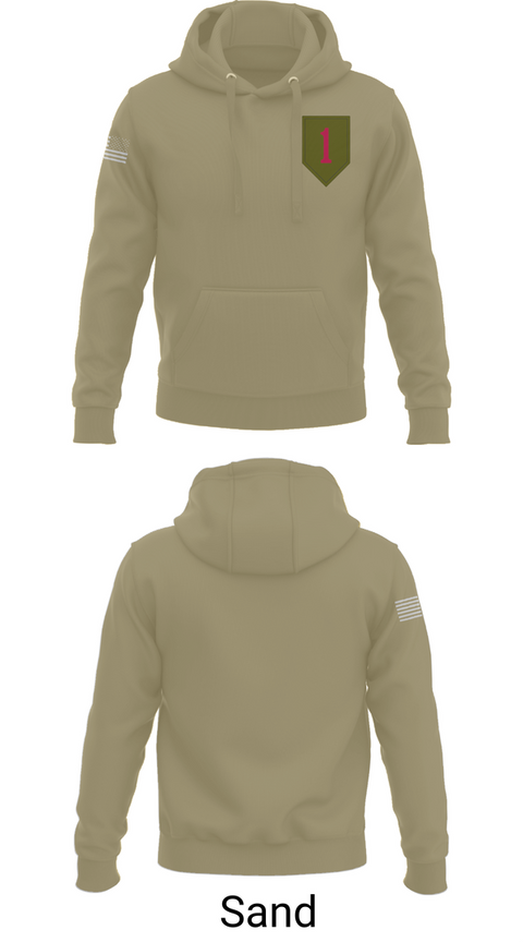 Hoodie, 1st Infantry Division, Army, Teamtime, Team time, sublimation, custom sports apparel, team uniforms, spirit wear, spiritwear, sports uniforms, custom shirts, team store, custom team store, fundraiser sports, apparel fundraiser