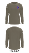 100 Battalion 442 Infantry 61089224 Long Sleeve Performance Shirt 66