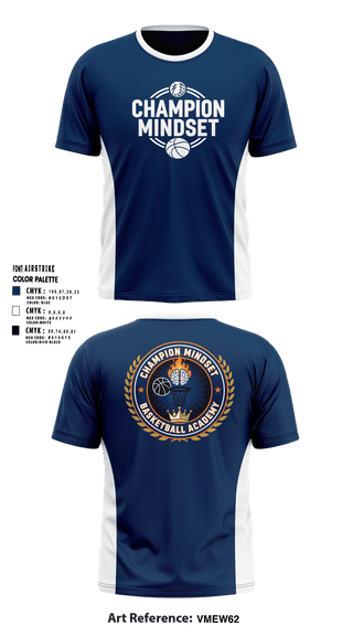 Short Sleeve Performance Shirt, Champion Mindset Basketball Academy, Men's Basketball, Teamtime, Team time, sublimation, custom sports apparel, team uniforms, spirit wear, spiritwear, sports uniforms, custom shirts, team store, custom team store, fundraiser sports, apparel fundraiser