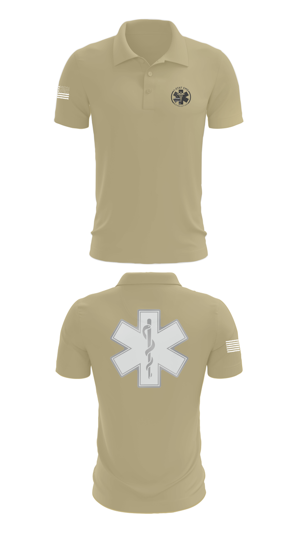 Short Sleeve Performance Polo, I-STAT EMS, , Teamtime, Team time, sublimation, custom sports apparel, team uniforms, spirit wear, spiritwear, sports uniforms, custom shirts, team store, custom team store, fundraiser sports, apparel fundraiser