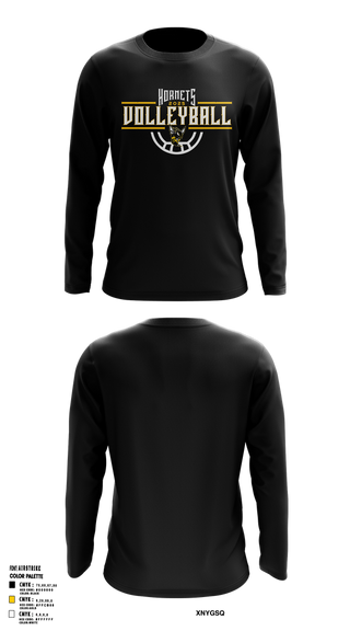 Long Sleeve Performance Shirt, Fulton Hornets Volleyball, Women's Volleyball, Teamtime, Team time, sublimation, custom sports apparel, team uniforms, spirit wear, spiritwear, sports uniforms, custom shirts, team store, custom team store, fundraiser sports, apparel fundraiser