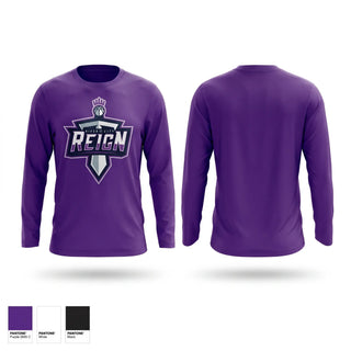 Long Sleeve Performance Shirt, Rivercity Reign, Men's Basketball, Teamtime, Team time, sublimation, custom sports apparel, team uniforms, spirit wear, spiritwear, sports uniforms, custom shirts, team store, custom team store, fundraiser sports, apparel fundraiser