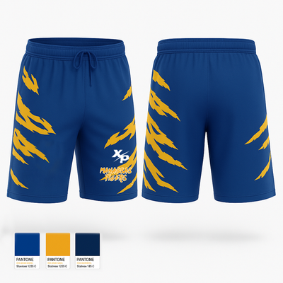 Manassas Tigers 52389301 Athletic Shorts With Pockets - 1