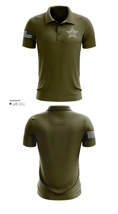 Hendry county sheriff 15688650 Short Sleeve Performance Polo - 22