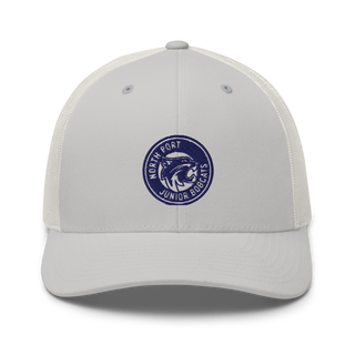 North Port Jr Bobcats 24422472 Retro Trucker Hat | Yupoong 6606