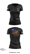 South Carolina Police K9 Association 6197242 Women's Short Sleeve V-neck Shirt - 6