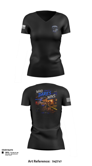 Womens Short Sleeve Vneck Shirt, South Carolina Police K9 Association, Police, Teamtime, Team time, sublimation, custom sports apparel, team uniforms, spirit wear, spiritwear, sports uniforms, custom shirts, team store, custom team store, fundraiser sports, apparel fundraiser