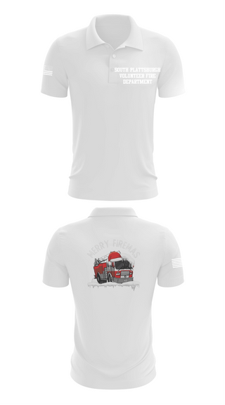 Short Sleeve Performance Polo, South Plattsburgh Volunteer Fire Department, Fire Department, Teamtime, Team time, sublimation, custom sports apparel, team uniforms, spirit wear, spiritwear, sports uniforms, custom shirts, team store, custom team store, fundraiser sports, apparel fundraiser