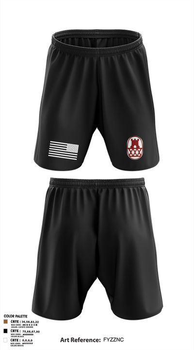 HSC 130th MEB 16353532 Athletic Shorts With Pockets - 107