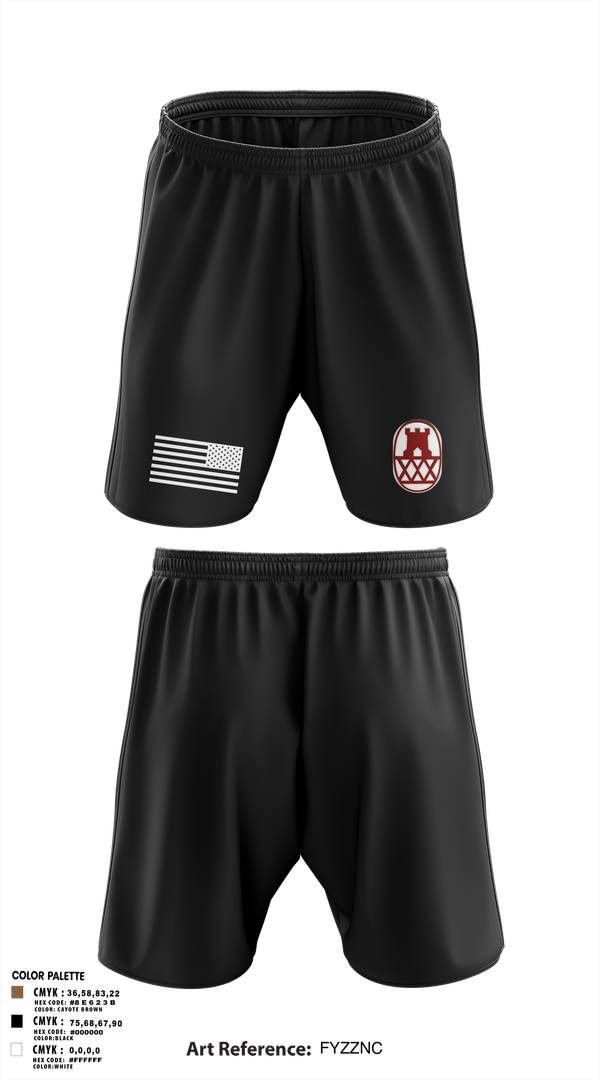 Athletic Shorts With Pockets, HSC 130th MEB, Army, Teamtime, Team time, sublimation, custom sports apparel, team uniforms, spirit wear, spiritwear, sports uniforms, custom shirts, team store, custom team store, fundraiser sports, apparel fundraiser