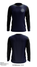 Open Guard BJJ 13780939 Long Sleeve Performance Shirt 3