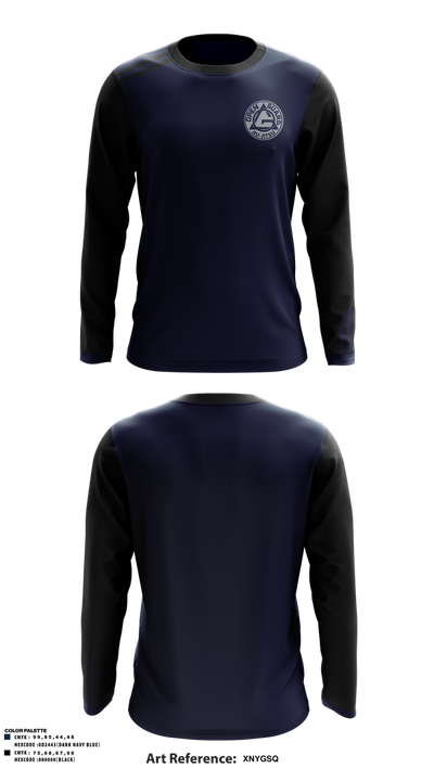 Open Guard BJJ 13780939 Long Sleeve Performance Shirt 3