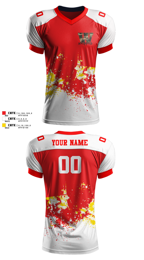 Football Jersey, Freeland Whippets, , Teamtime, Team time, sublimation, custom sports apparel, team uniforms, spirit wear, spiritwear, sports uniforms, custom shirts, team store, custom team store, fundraiser sports, apparel fundraiser