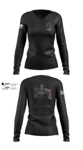 117th Intel Squadron 88574563 Women's Long Sleeve V-neck Shirt - 102