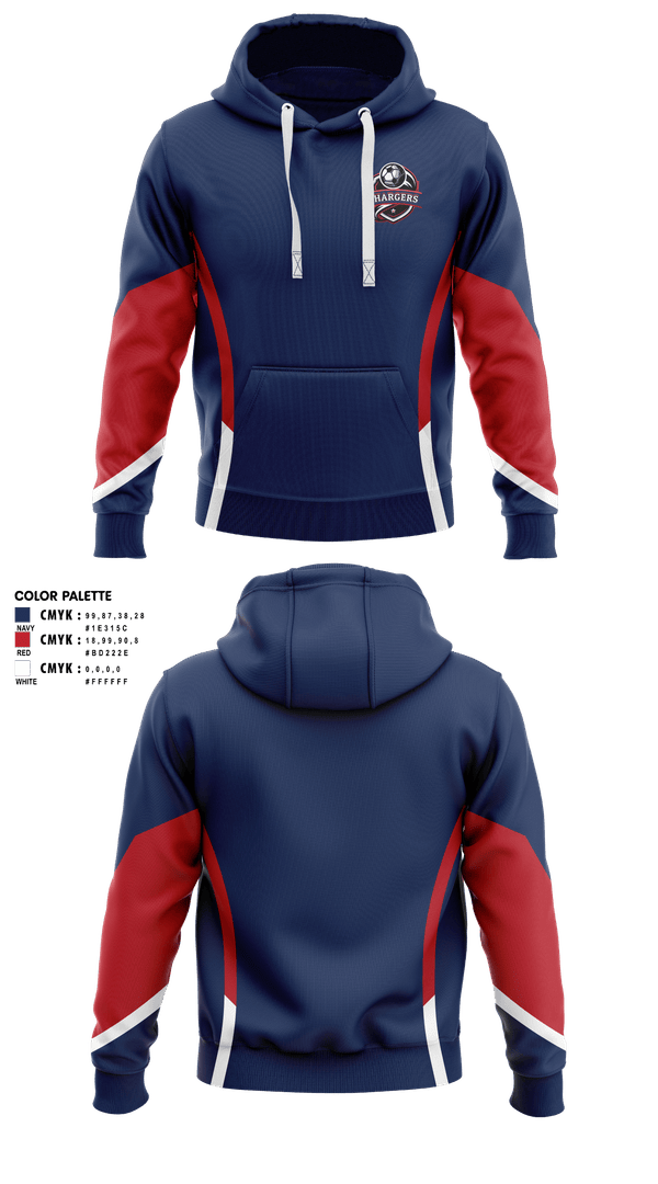 Hoodie, Chargers, Men's Soccer, Teamtime, Team time, sublimation, custom sports apparel, team uniforms, spirit wear, spiritwear, sports uniforms, custom shirts, team store, custom team store, fundraiser sports, apparel fundraiser