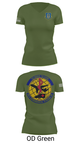 Womens Short Sleeve Vneck Shirt, 94th ASTS, , Teamtime, Team time, sublimation, custom sports apparel, team uniforms, spirit wear, spiritwear, sports uniforms, custom shirts, team store, custom team store, fundraiser sports, apparel fundraiser