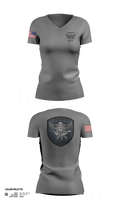 Tampa SWAT Women's Short Sleeve V-neck Shirt - 25