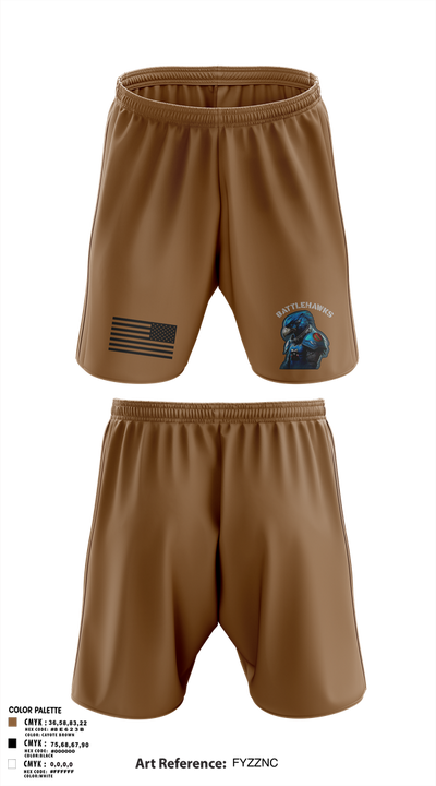Battlehawks 56996020 Athletic Shorts With Pockets - 1