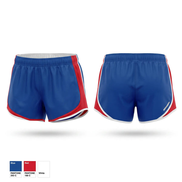 Womens Shorts, Banneker Bulldogs, Women's Basketball, Teamtime, Team time, sublimation, custom sports apparel, team uniforms, spirit wear, spiritwear, sports uniforms, custom shirts, team store, custom team store, fundraiser sports, apparel fundraiser