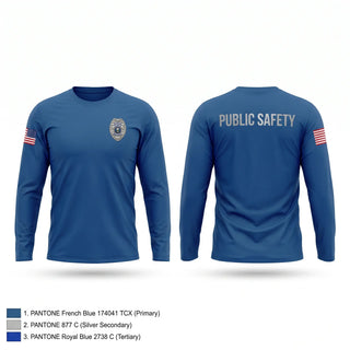 Long Sleeve Performance Shirt, Mercy Public Safety, Police, Teamtime, Team time, sublimation, custom sports apparel, team uniforms, spirit wear, spiritwear, sports uniforms, custom shirts, team store, custom team store, fundraiser sports, apparel fundraiser