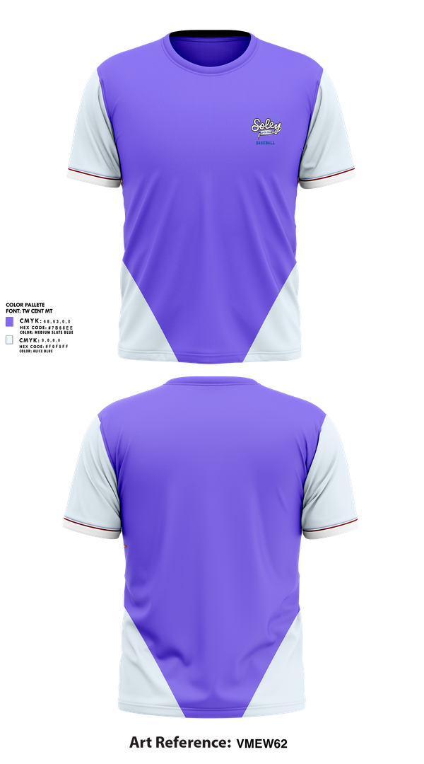 Short Sleeve Performance Shirt, Soley Stars, Baseball, Teamtime, Team time, sublimation, custom sports apparel, team uniforms, spirit wear, spiritwear, sports uniforms, custom shirts, team store, custom team store, fundraiser sports, apparel fundraiser