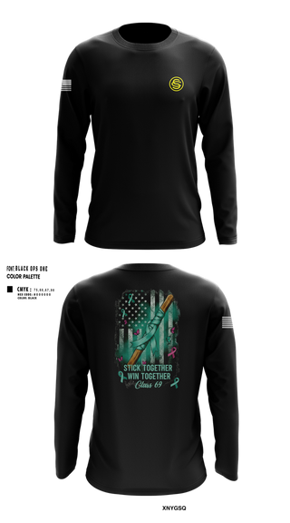 Long Sleeve Performance Shirt, Texas Officer Candidate Class 69, , Teamtime, Team time, sublimation, custom sports apparel, team uniforms, spirit wear, spiritwear, sports uniforms, custom shirts, team store, custom team store, fundraiser sports, apparel fundraiser
