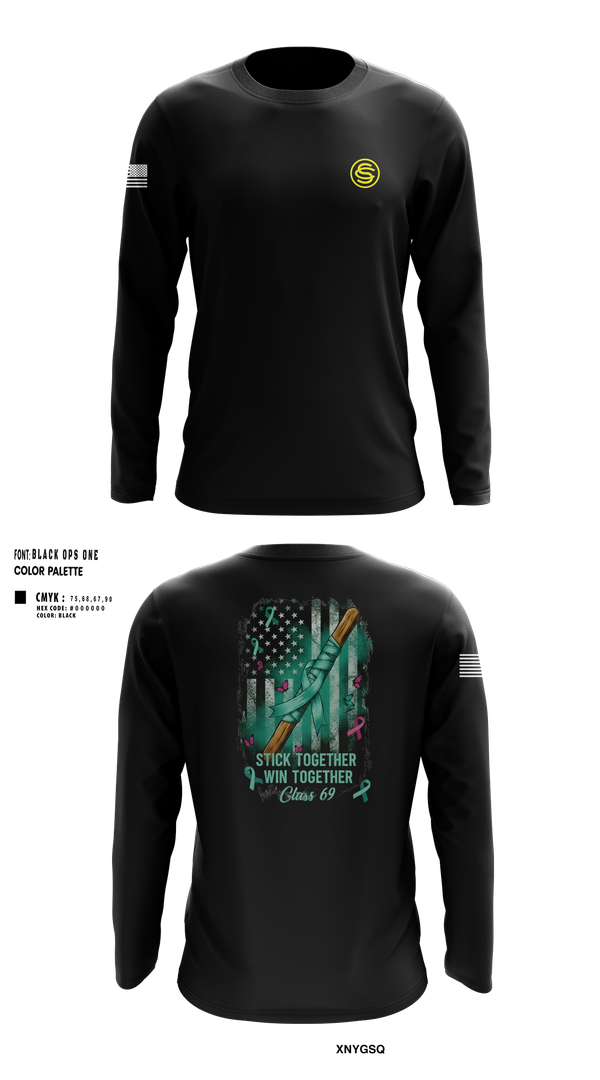 Long Sleeve Performance Shirt, Texas Officer Candidate Class 69, , Teamtime, Team time, sublimation, custom sports apparel, team uniforms, spirit wear, spiritwear, sports uniforms, custom shirts, team store, custom team store, fundraiser sports, apparel fundraiser