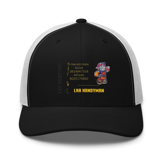 LKA HANDYMAN Retro Trucker Hat | Yupoong 6606