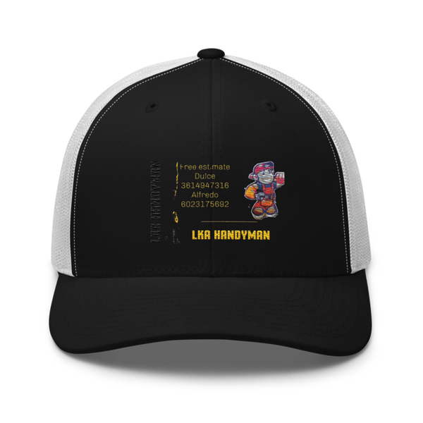LKA HANDYMAN Retro Trucker Hat | Yupoong 6606