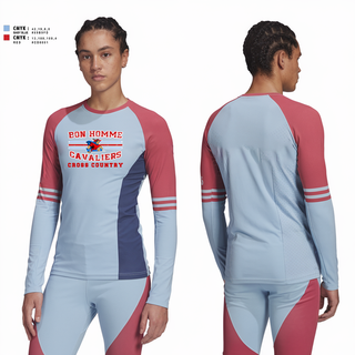 Long Sleeve Performance Shirt, Bon Homme Cavaliers Cross Country, Cross Country, Teamtime, Team time, sublimation, custom sports apparel, team uniforms, spirit wear, spiritwear, sports uniforms, custom shirts, team store, custom team store, fundraiser sports, apparel fundraiser