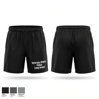 Athletic Shorts With Pockets, Veterans Affairs Police - Long Beach, Police, Teamtime, Team time, sublimation, custom sports apparel, team uniforms, spirit wear, spiritwear, sports uniforms, custom shirts, team store, custom team store, fundraiser sports, apparel fundraiser