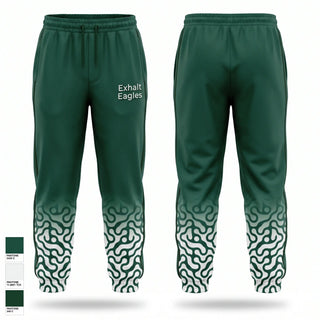 Sweatpants, Exhalt Eagles, Cheer, Teamtime, Team time, sublimation, custom sports apparel, team uniforms, spirit wear, spiritwear, sports uniforms, custom shirts, team store, custom team store, fundraiser sports, apparel fundraiser