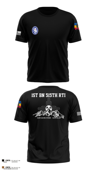 Short Sleeve Performance Shirt, 1st BN 515th RTI, Army, Teamtime, Team time, sublimation, custom sports apparel, team uniforms, spirit wear, spiritwear, sports uniforms, custom shirts, team store, custom team store, fundraiser sports, apparel fundraiser