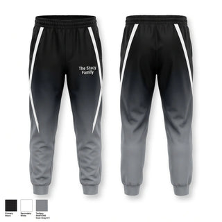 Sweatpants, The Stacy Family, E-Sports, Teamtime, Team time, sublimation, custom sports apparel, team uniforms, spirit wear, spiritwear, sports uniforms, custom shirts, team store, custom team store, fundraiser sports, apparel fundraiser