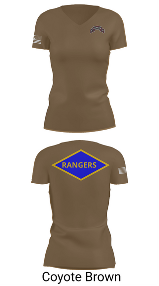 Womens Short Sleeve Vneck Shirt, 5th Rangers, , Teamtime, Team time, sublimation, custom sports apparel, team uniforms, spirit wear, spiritwear, sports uniforms, custom shirts, team store, custom team store, fundraiser sports, apparel fundraiser
