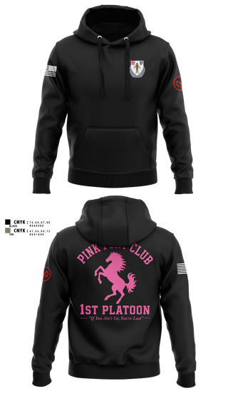 Hoodie, 1/182 1st Platoon, National Guard, Teamtime, Team time, sublimation, custom sports apparel, team uniforms, spirit wear, spiritwear, sports uniforms, custom shirts, team store, custom team store, fundraiser sports, apparel fundraiser