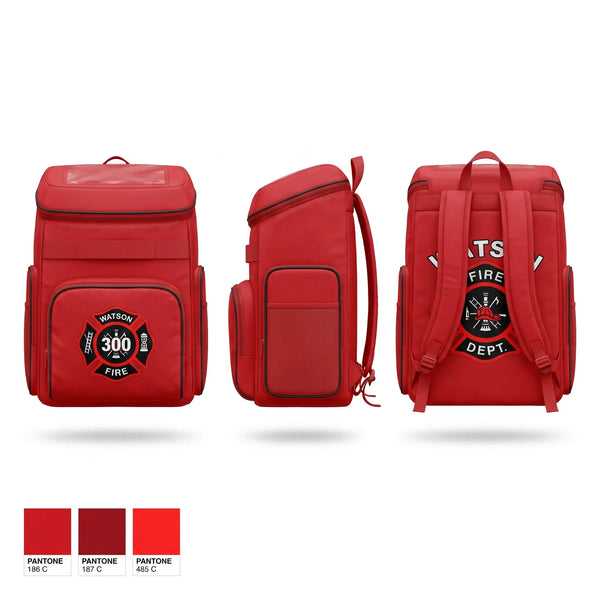 Gear Bag, WATSON, Fire Department, Teamtime, Team time, sublimation, custom sports apparel, team uniforms, spirit wear, spiritwear, sports uniforms, custom shirts, team store, custom team store, fundraiser sports, apparel fundraiser