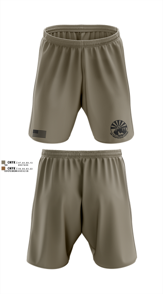 Athletic Shorts With Pockets, 208 Transportation Company, , Teamtime, Team time, sublimation, custom sports apparel, team uniforms, spirit wear, spiritwear, sports uniforms, custom shirts, team store, custom team store, fundraiser sports, apparel fundraiser